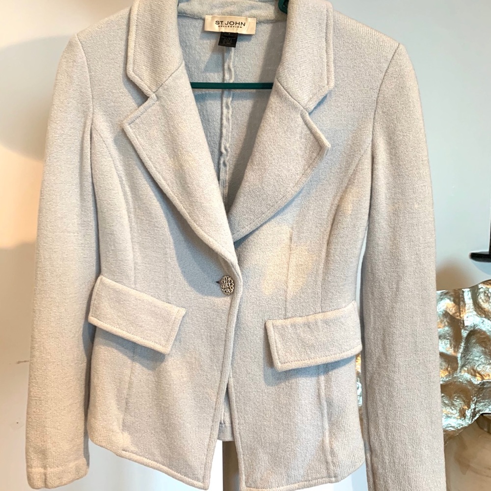 St. John women wool jacket size 0
